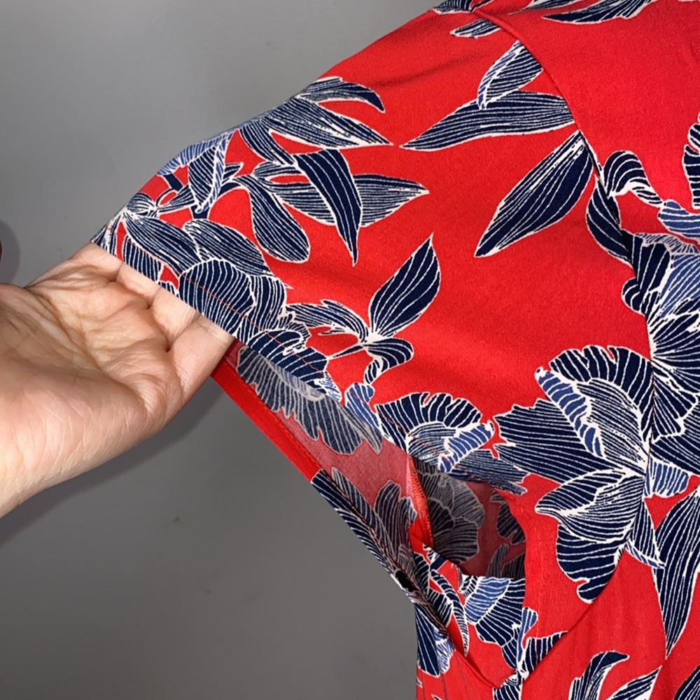 JJill Geranium Floral Print Midi Dress - Picture 3 of 14